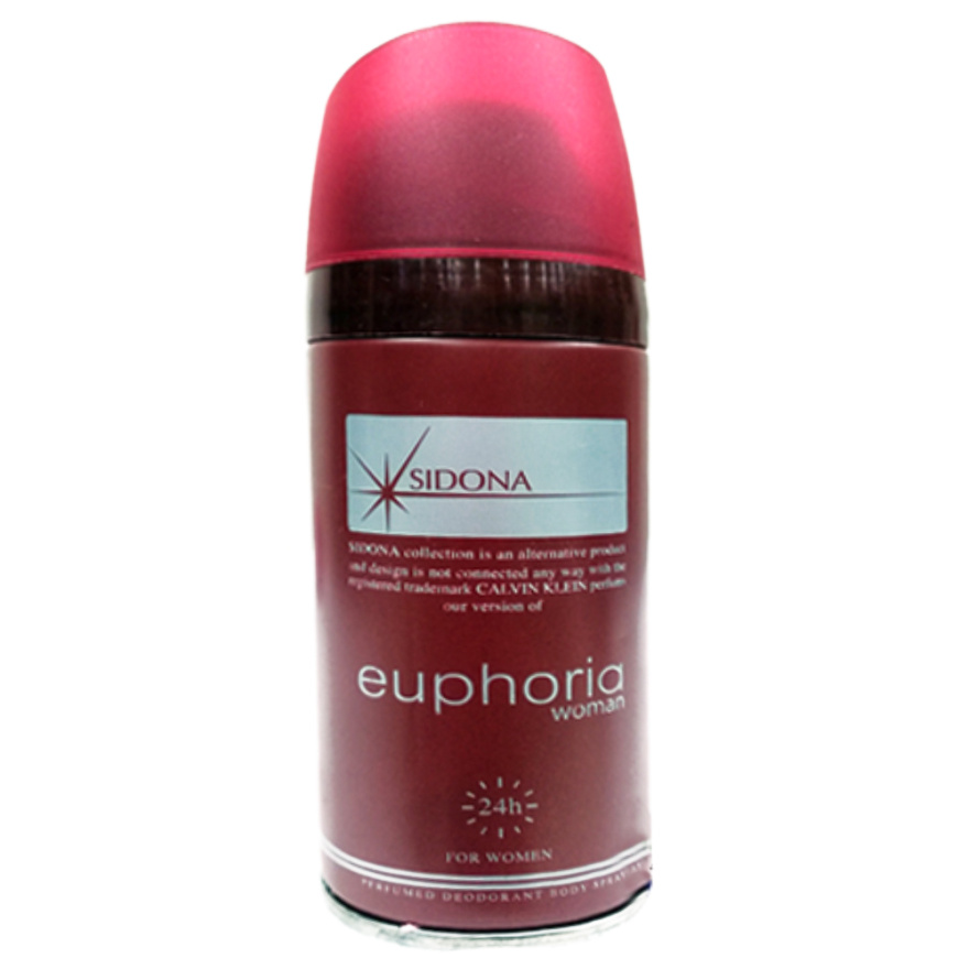 اسپری دئودورانت زنانه سیدونا مدل Euphoria حجم 200 میلی لیتر