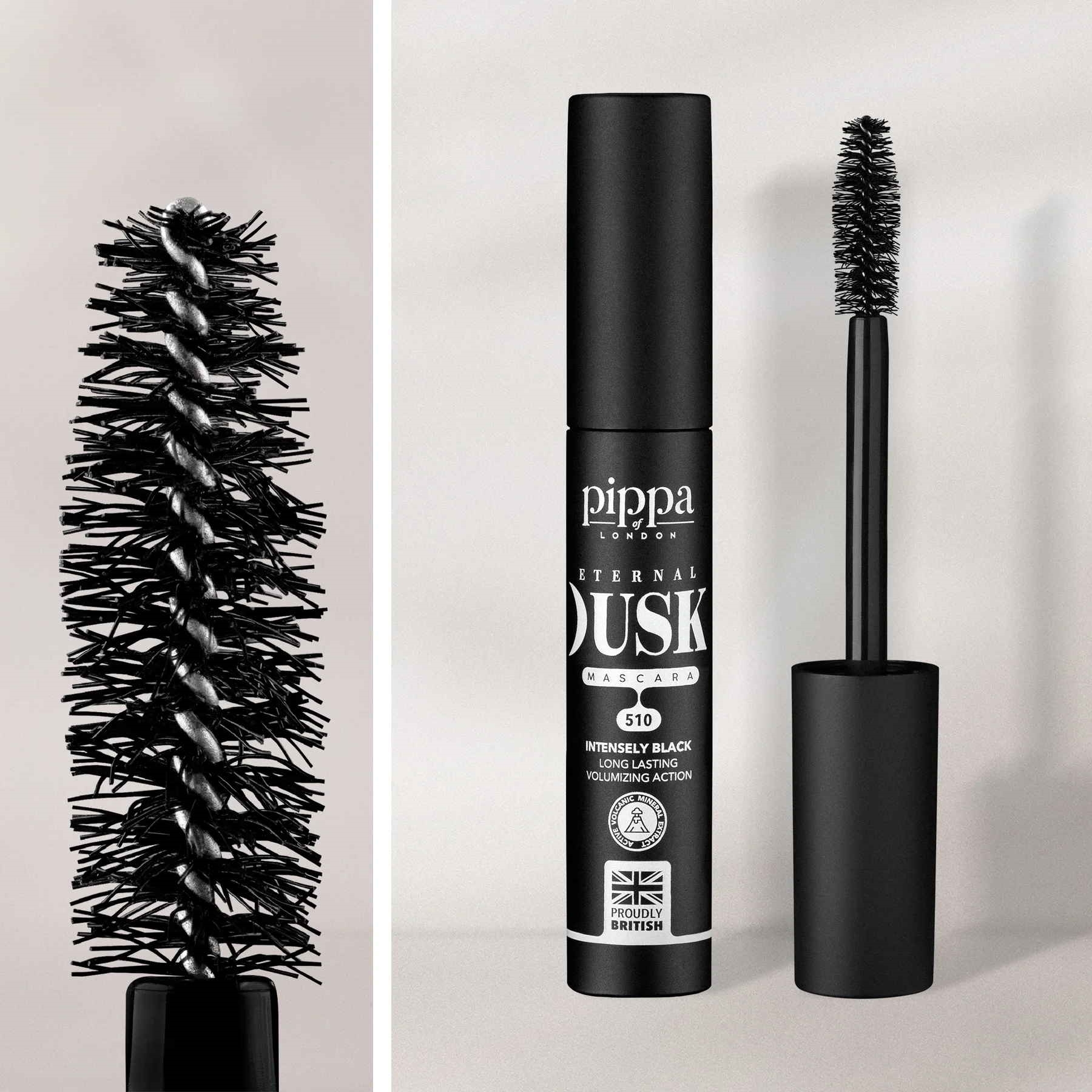 ریمل حجم دهنده پیپا آو لاندن مدل ETERNAL DUSK شماره 510 - تصویر 4