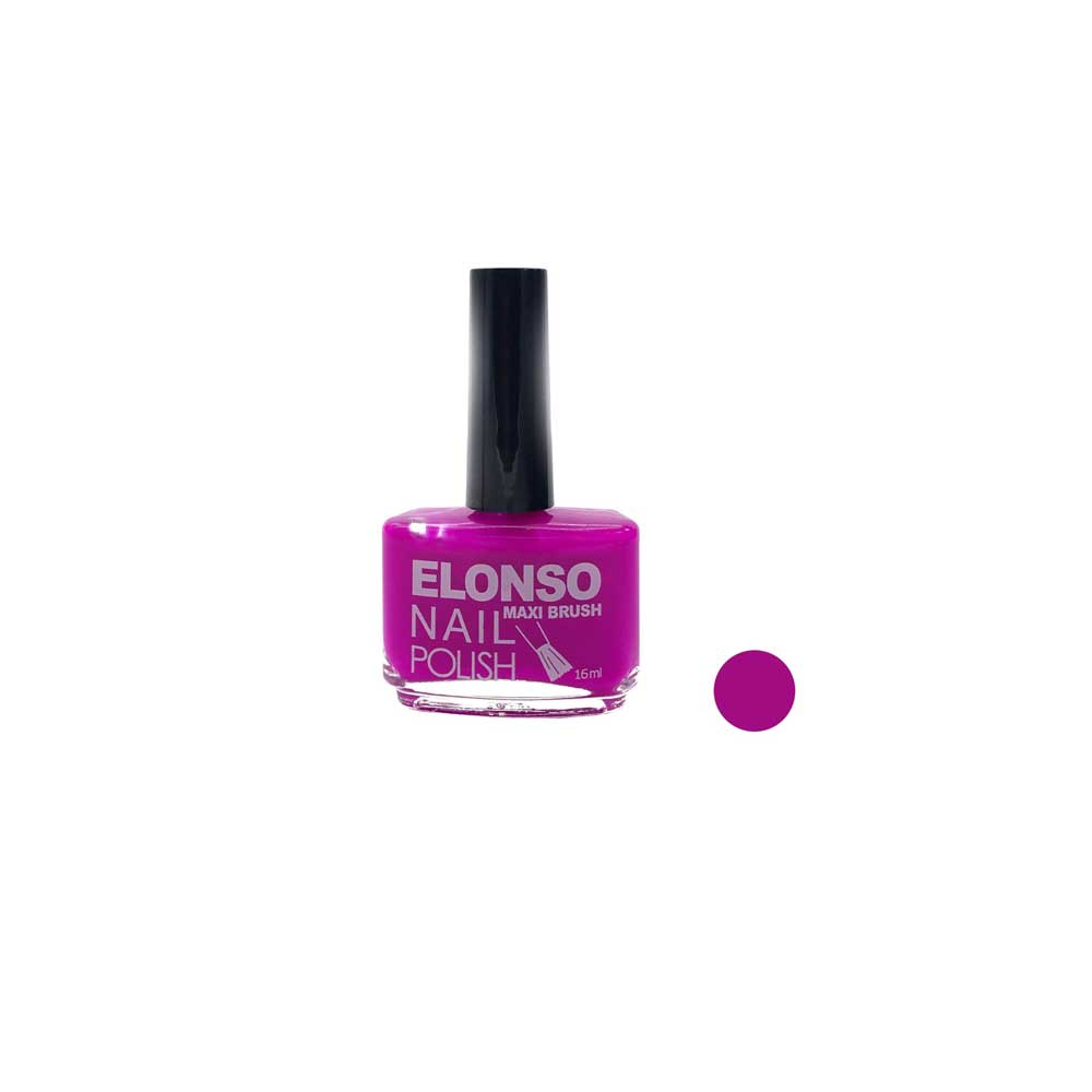 لاک ناخن الونسو سری A23 رنگ بنفش