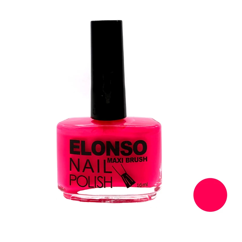 لاک ناخن الونسو شماره A39 رنگ سرخابی