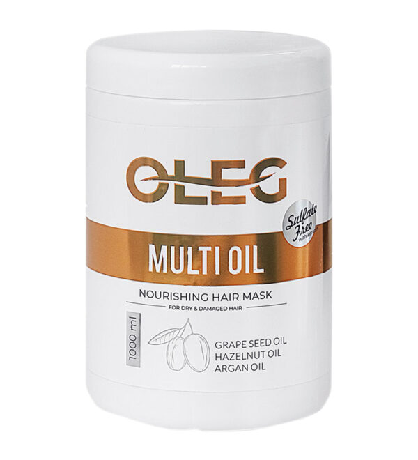 ماسک مو تقویت کننده اولگ مدل Multi Oil حجم 500 میلی لیتر