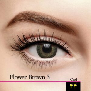 لنز چشم Magic Eye شماره 44 رنگ Flower Brown 3