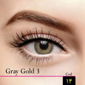 لنز چشم Magic Eye شماره 14 رنگ Gray Gold 3