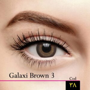 لنز چشم Magic Eye شماره 38 رنگ Galaxi Brown 3