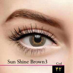 لنز چشم Magic Eye شماره 42 رنگ Sun Shine Brown 3