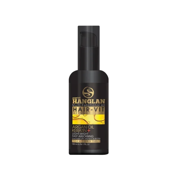 روغن مو جي پو اويل هانگلن مدل آرگان حجم 100 میلی لیتر