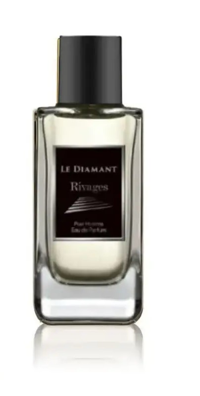ادکلن مردانه ریواژ (rivages)مدل le diamant بارایحه نزدیک مولکول02