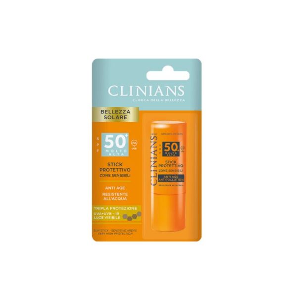 ضد آفتاب استیکی کلینیانس دارای SPF 50 و ضد چروک حجم 12 میل