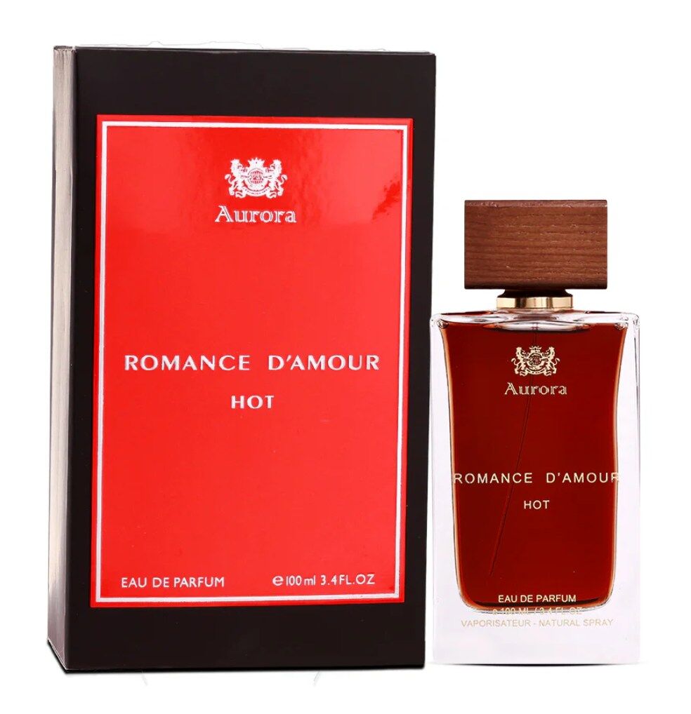 ادوپرفیوم Romance d’Amour Hot از برند Aurora Scentsرومنس دی آمور هات ادو پرفیوم زنانه مردانه آرورا سنتس - تصویر 2
