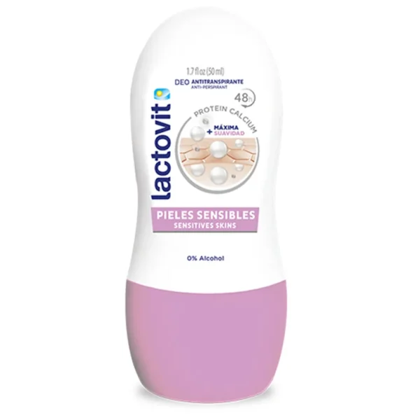 مام رول ضد عرق لاکتویت Lactovit مدل Sensitive