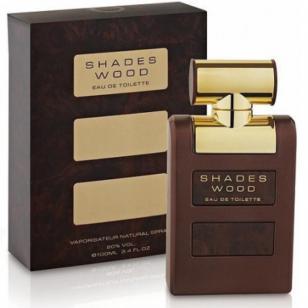 ادو تویلت آرماف شیدز وود Armaf Shades Wood مردانه حجم 100 میلی لیتر