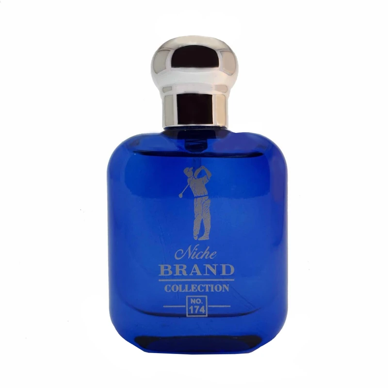 عطرجیبی مردانه نیچ برند کالکشن مدل 174-Polo Blue حجم 25 میلی لیتر