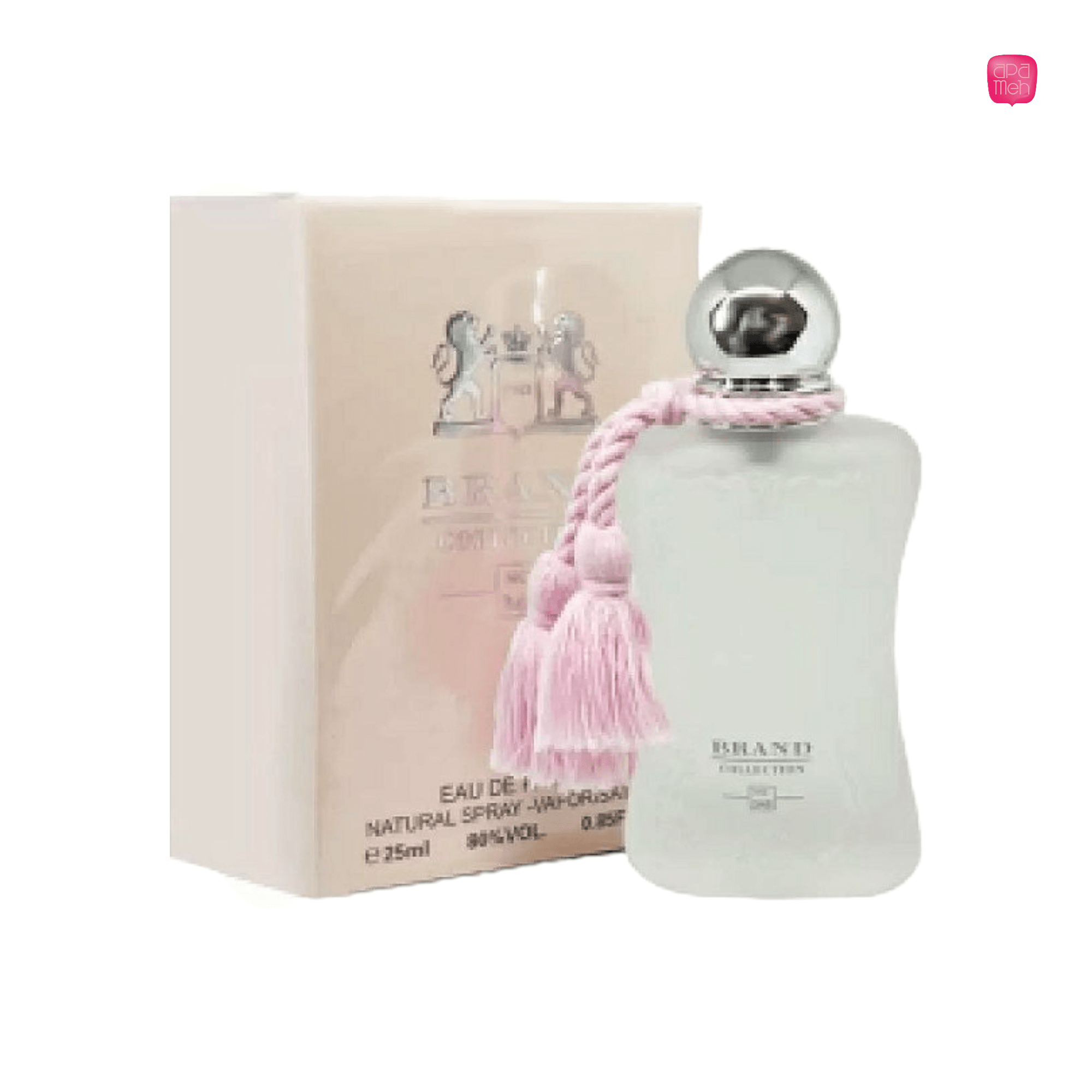 ادکلن برند کالکشن مدل دمارلی دلینا لارزی کد 348 Brand Collection 348 Delina Rose 25ml