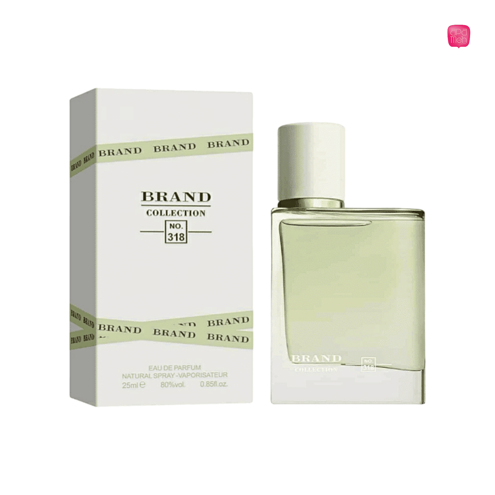 ادکلن برند کالکشن مدل باربری هر ادوتویلت کد 318 Brand Collection 318 Burberry Her Eau de Toilette (Verde) 25ml