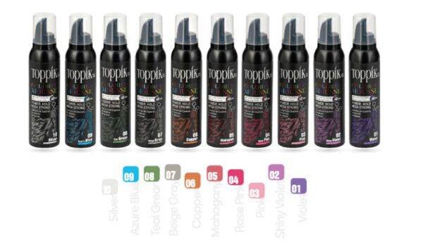 موس مو رنگی فانتزی تاپیک 125ml