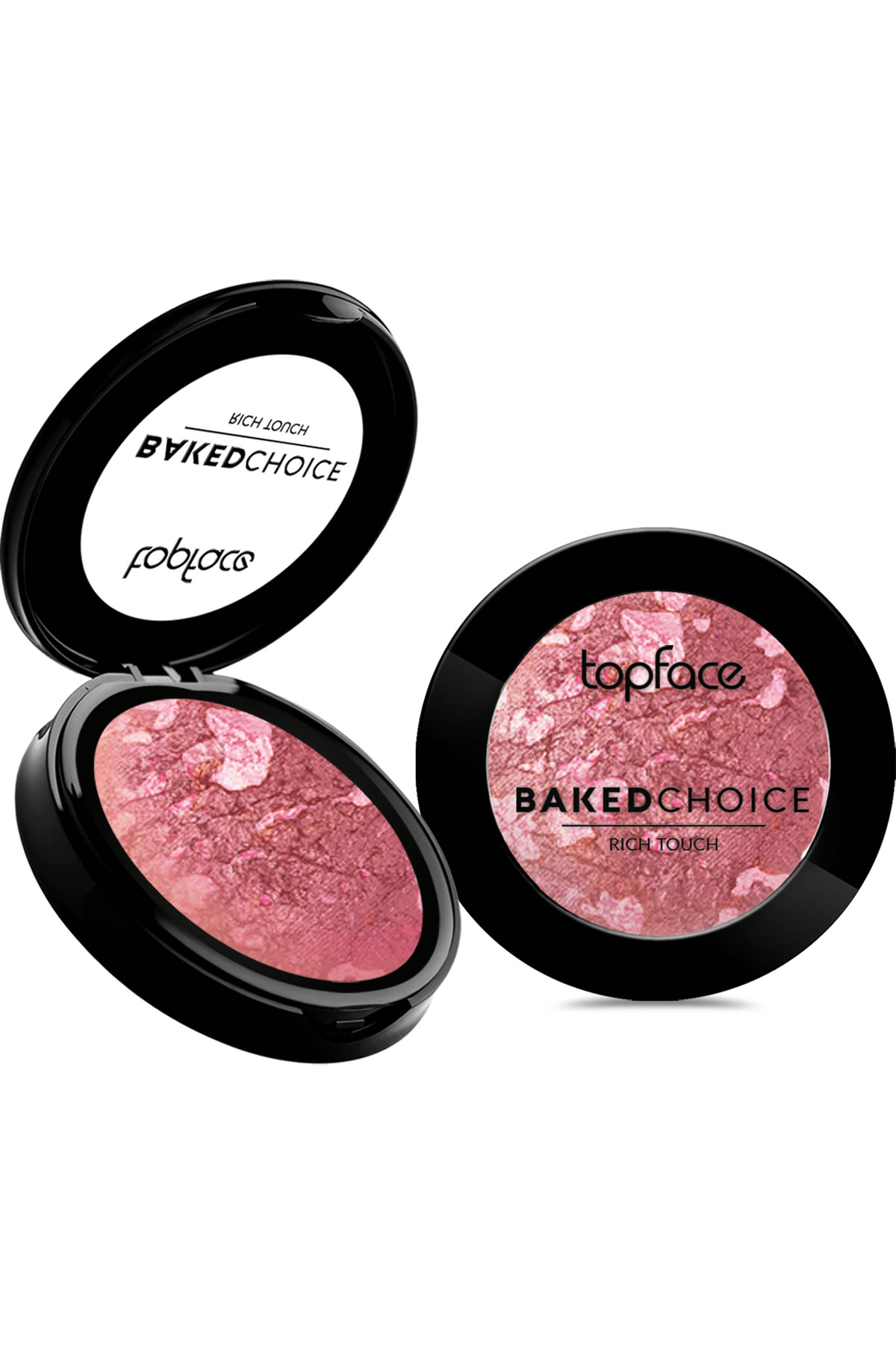 رژگونه تراکوتا بک چویس تاپ فیس TOPFACE مدل Baked Choice Rich Touch Blush On - تصویر 3