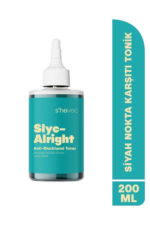 تونر SLYC ALRRIGHT اسید سالیسیلیک شی وک  SHE VEC