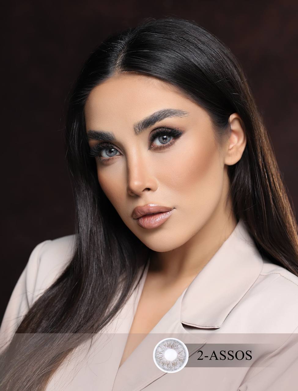 لنز چشم فصلی کانفست شماره2 با رنگ ASSOS