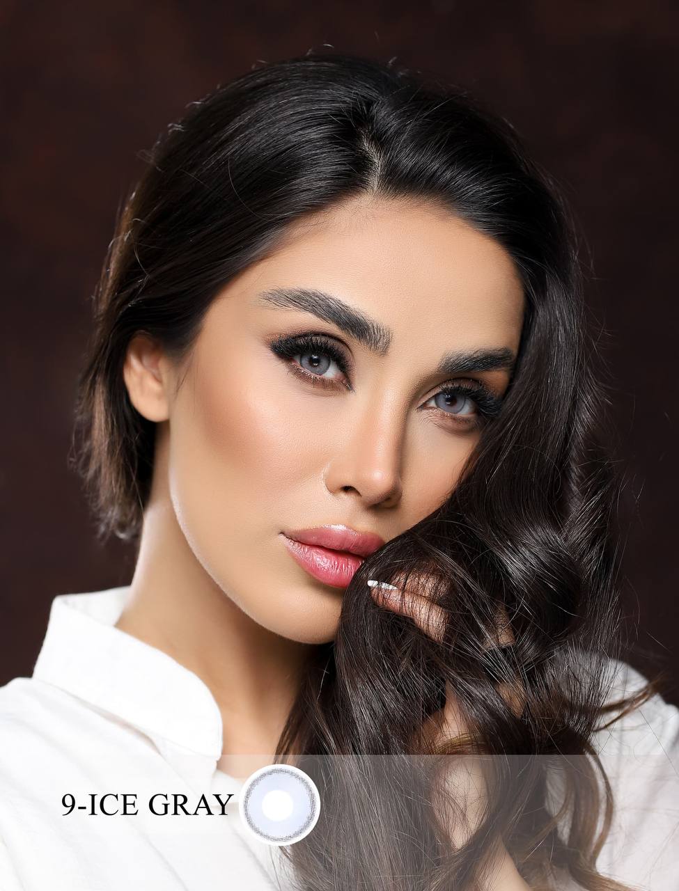 لنز چشم فصلی کانفست شماره9 با رنگ ICE GRAY