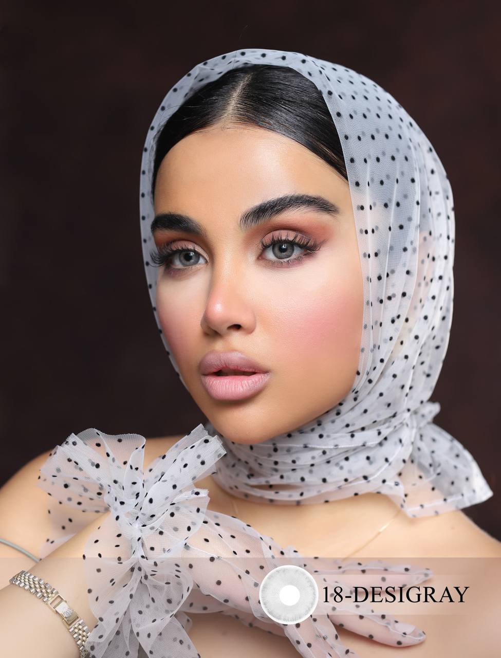 لنز چشم فصلی کانفست شماره18 با رنگDesigray