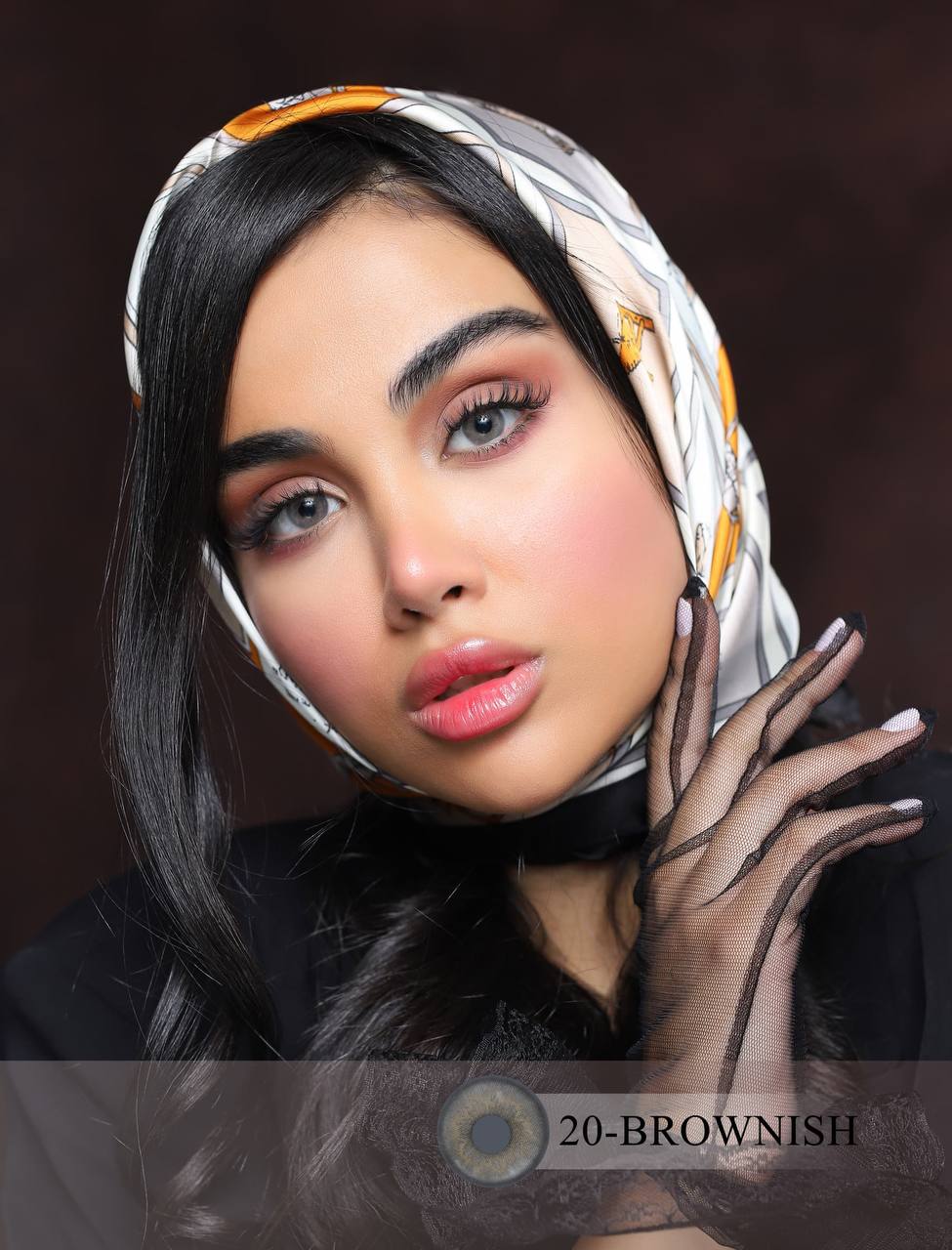 لنز چشم فصلی کانفست شماره20 با رنگ  Brownish