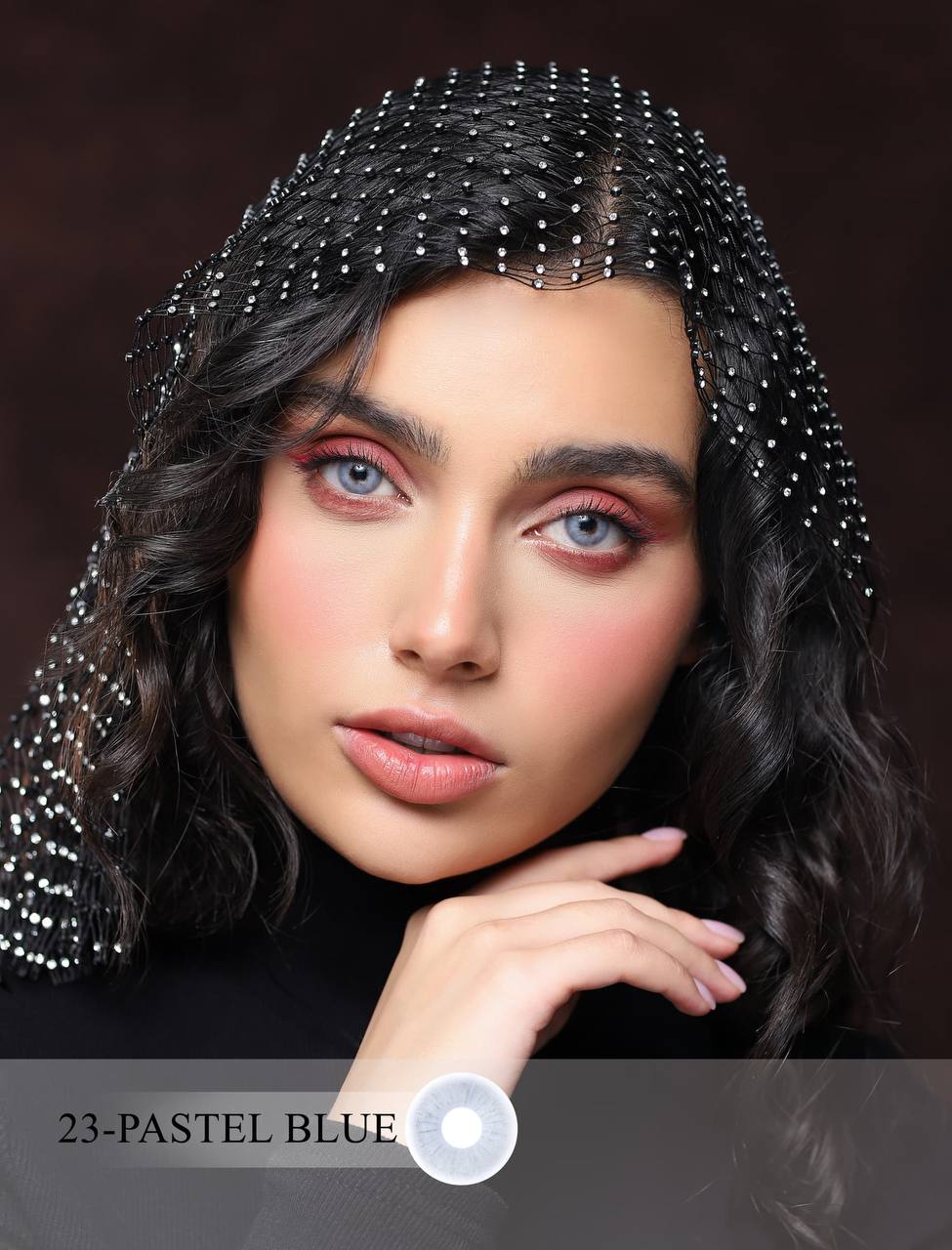 لنز چشم فصلی کانفست شماره23 با رنگ PASTEL BLUE