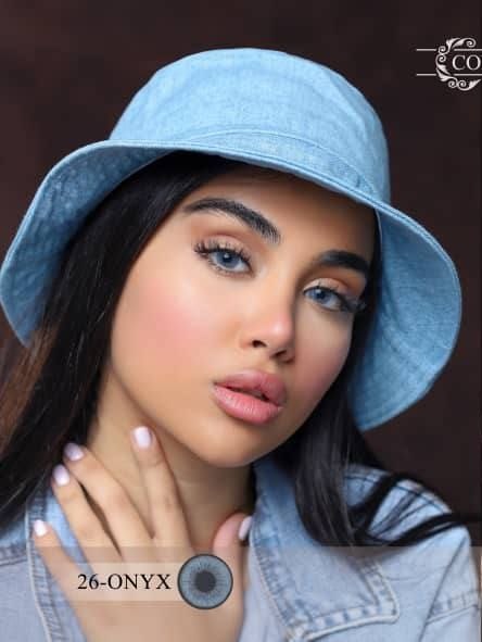 لنز چشم فصلی کانفست شماره26 با رنگ ONYX