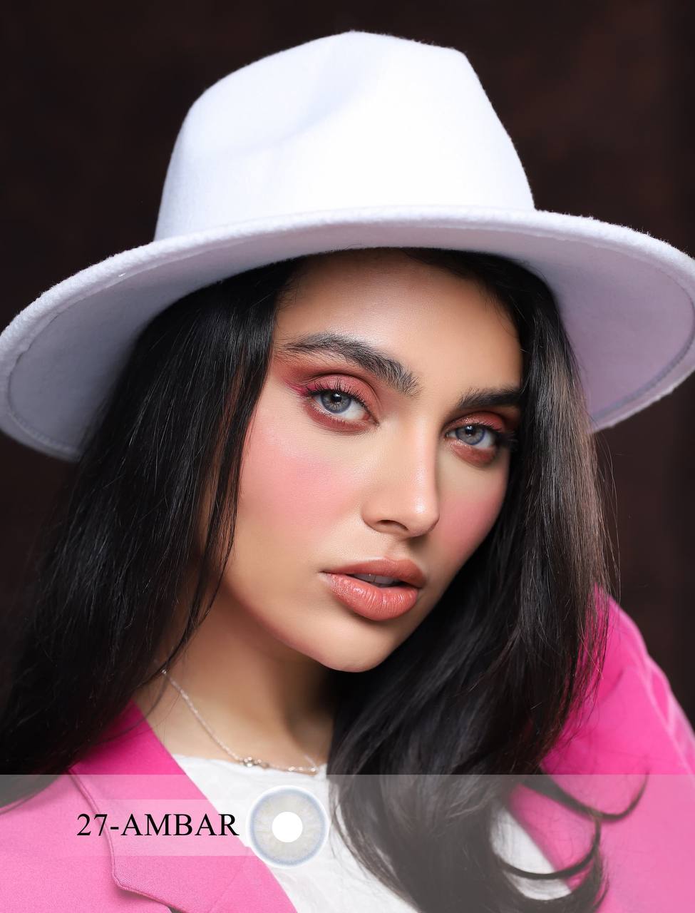 لنز چشم فصلی کانفست شماره27 با رنگ  AMBAR