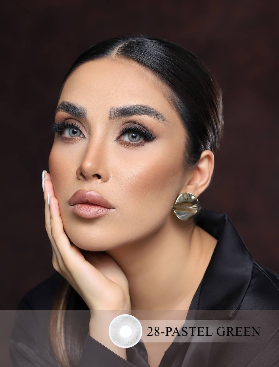 لنز چشم فصلی کانفست شماره28 با رنگ   Pastel Green