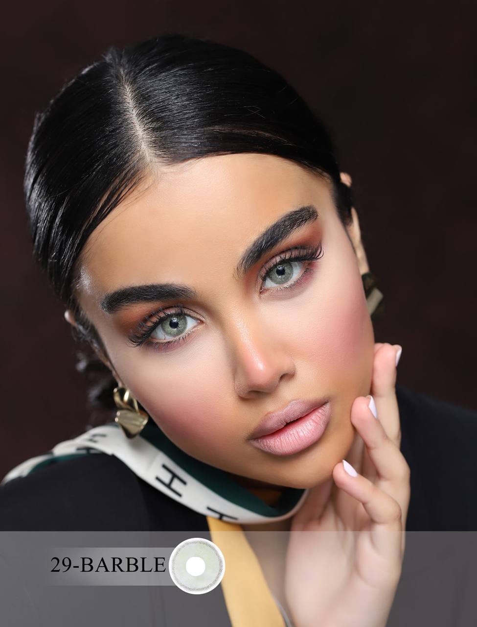 لنز چشم فصلی کانفست شماره29 با رنگ  BARBLE