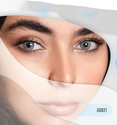 لنز سالانه طوسی یخی کلیر ویژن G0821