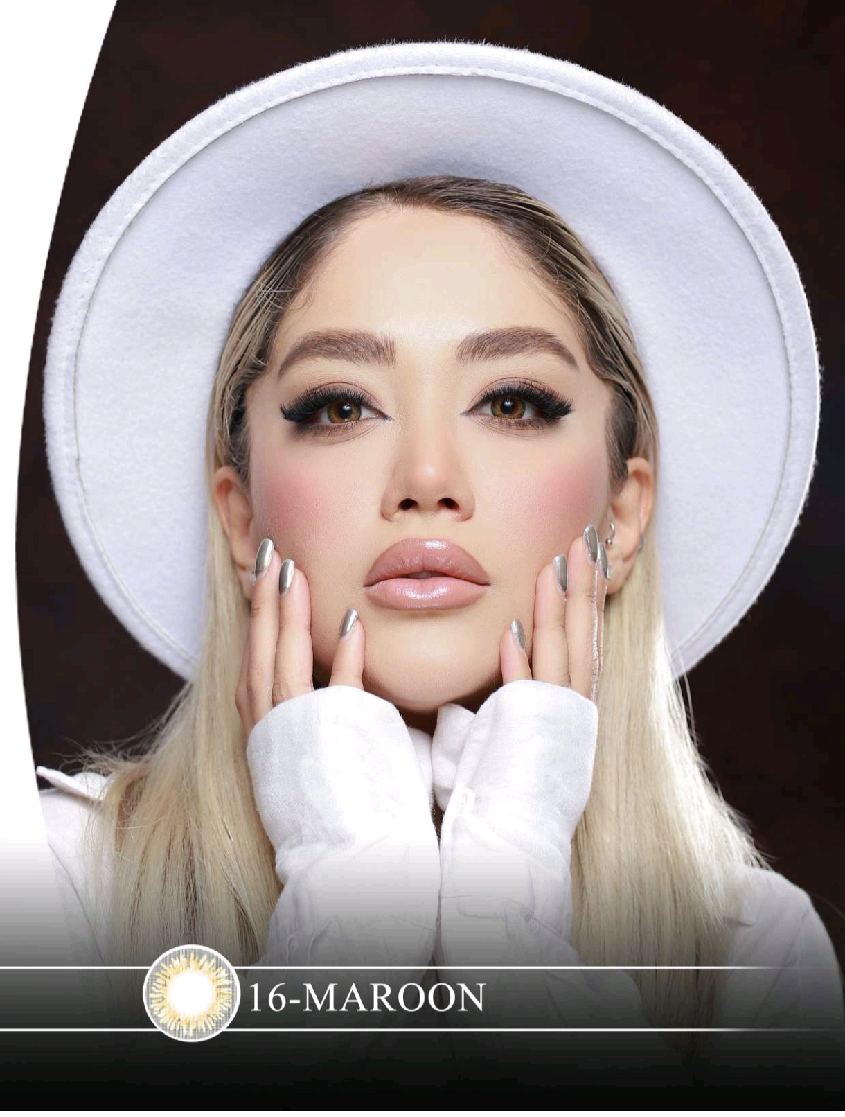 لنز چشم هرا گریس شماره16رنگ MAROON